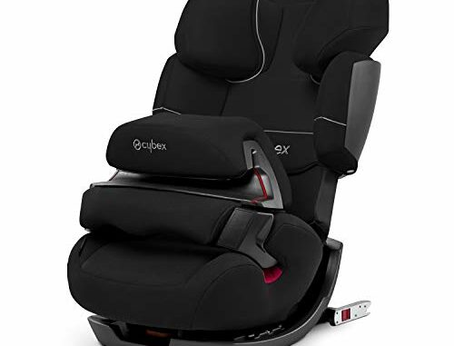 CybexSilver2in1SilladecocheparaniosPallasFixparacochesconysinISOFIXgrupo123936kgdeaprox9mesesaaprox12aosnegropuro