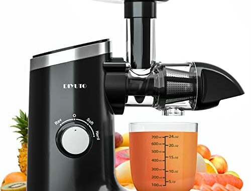 DIYUTOLicuadoraLicuadoraparaverdurasyfrutasLicuadoraprensadoenfrioLicuadoradejugode2velocidadesmximanutricinjugo90purofuncininversalibredeBPA