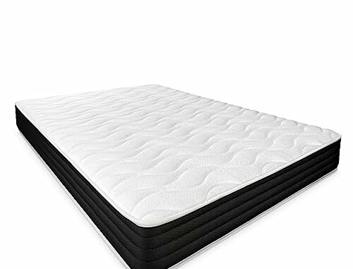 DURMETEONLINEColchnViscoelsticoPocketViscoReversibleCaraInviernoVeranoFirmezaDurezaMediaAltaGrosor20cmAnticarosAntibaceriaseHipoalergnico150x190