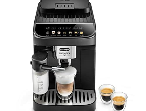 DeLonghiMagnificaEvoECAM29281BCafeteraSuperautomticaCafyCappuccinoconSistemadeLecheLatteCrema7BebidasMolinilloIntegradoPaneldeControlSoftTouch