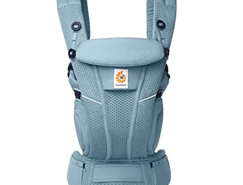MochilaportabebErgobabyOmniBreezerecinnacidosdesdesunacimientohastaquepesan20kgportabebergonmicadeMallaSoftFlex4posicionesdetransporteSlateBlue