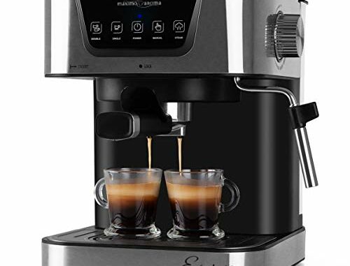 OrbegozoEx6000CafeteraParaEspressoyCappucino20BarDePresinDepsito15LAptaParaMonodosis1050WDePotenciaColorNegro