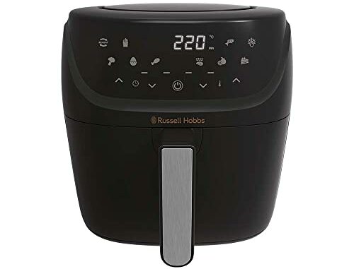 RussellHobbsFreidoraSinAceite8lFreidoradeAire8litrosairfryerXXL10programaspantallaLEDtctildiseocompactoycapacidadmximaAhorrahastaun47enEnergaSatisFry2717056