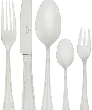 VilleroyBochMademoiselleCubiertosdemesapara6personas30piezasAceroinoxidableColorPlateado