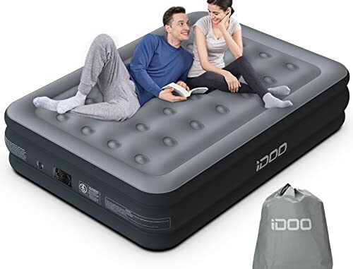 iDooColchnHinchableCamaHinchableconBombadeinfladoincorporadaRpidoinfladoydesinfladoenTanSolo3Minutosparaelhogar193x137x46cmPesomximo295kgCamaMatrimonial