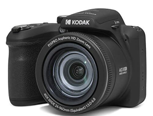 KODAKPIXPROAstroZoomAZ405BK20MPCmaraDigitalconZoomptico40X24mmGranAngular1080PFullHDVideoyLCDde3PulgadasNegro