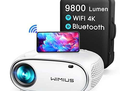 Proyector5GWiFiBluetooth9800LmenesFullHD1080PWiMiUSProyector4KSoporteAjuste4DFuncinZoom50ProyectorWiFiPorttilCineenCasaparaTelfonoTVStickBoxPS5HDMIUSBAV