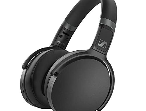 SennheiserHD450BTBlackAuricularWirelessconCancelacindeRuidoActivaCircumauralColorNegro