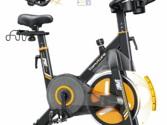 2026 Nueva Toputure Bicicleta Estática Electromagnética, Spinning Profesional con 32 Niveles de