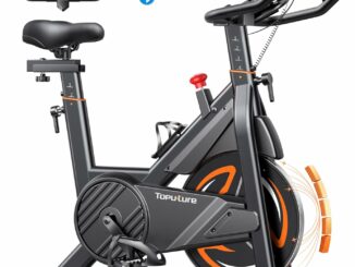 2026 Versión Toputure Bicicleta Estatica con Pulsómetro y APP, Bici Estatica Profesional Ultra