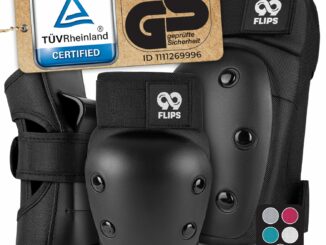 99FLIPS Protecciones Patines en Linea Adulto – Protecciones Skate Adulto Set con Rodilleras y