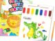 Acuarelas Niños Set 24 Colores Pincel Maletin