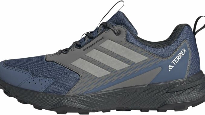 adidas Hombre Terrex Tracefinder 2 Trail Running Shoes, Wonder Steel/Grey Three/Carbon, 42 2/3 EU