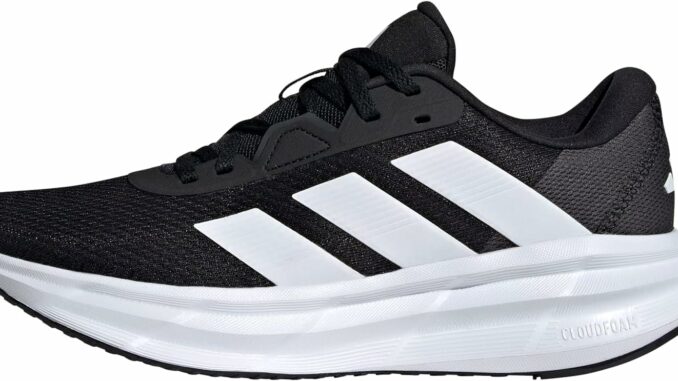 adidas Mujer Galaxy 7 Running Shoes, Core Black/Cloud White/Carbon, 39 1/3 EU