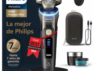 Afeitadora Eléctrica Recargable con Estuche