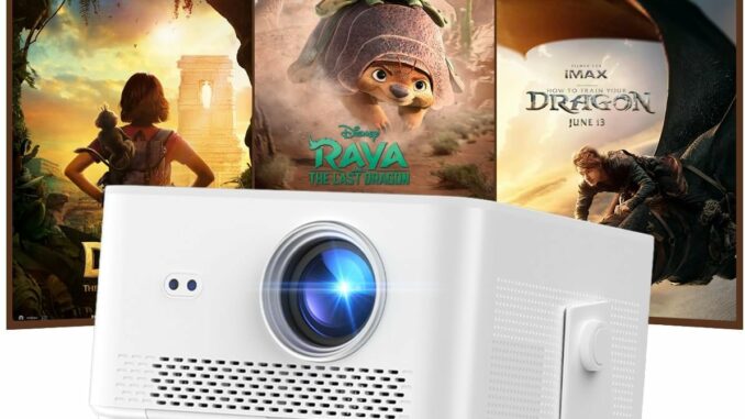 【Android 14 & 800 ANSI】 Magcubic Proyector 4K 8K Soporta, Proyector Portatil 1080P Nativo con