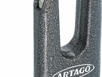 ARTAGO 69T/B Candado Moto Alta Gama, Mejor Mini U Antirrobo Disco, Máxima Resistencia, Testado