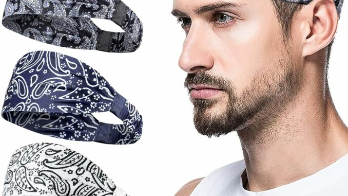 Banda de Sudor para Frente Running Absorbente