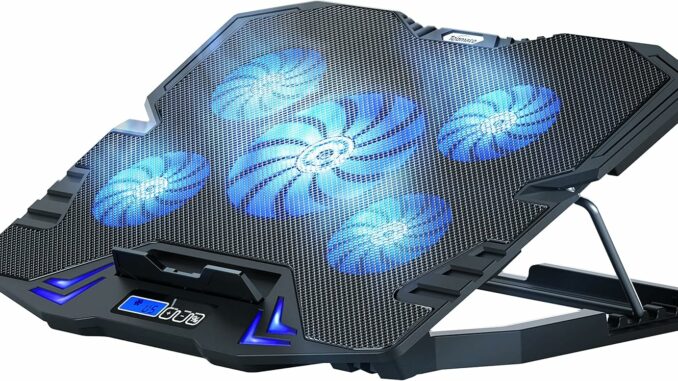 Base Refrigeradora para Portátil con 5 Ventiladores