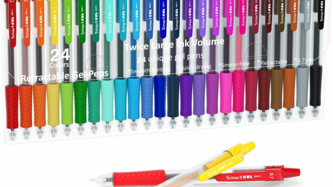 Bolígrafos Gel Niños Set 30 Colores con Tinta Lavable