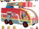 Bombero Juguete Niños Camión Escalera Figuras
