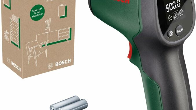 Bosch termómetro de infrarrojos UniversalTemp (de -30 °C a +500 °C, medición fácil y precisa, 3
