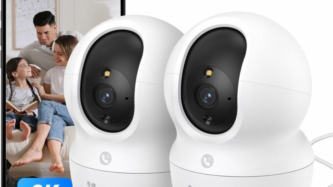 Cámara IP WiFi Interior 2K con Audio