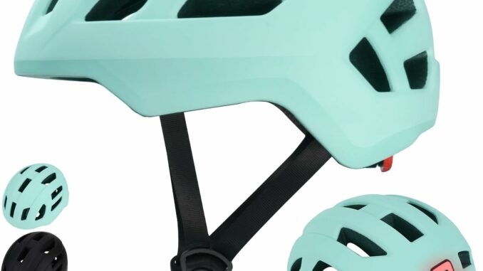 Casco Niños Bicicleta con Luces LED y Ventilación