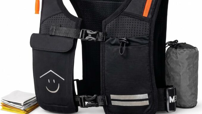 Chaleco Running Reflectante con Bolsillos