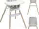 Chicco Zest Plus Trona evolutiva para niños de 6 meses a 40 kg, plegable y con asiento lavable, con
