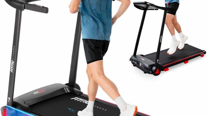 Cinta de Correr Plegable con Motor 2.5HP y Pantalla