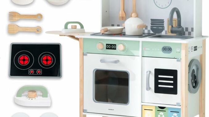 Cocinita de Juguete con Accesorios y Sonidos