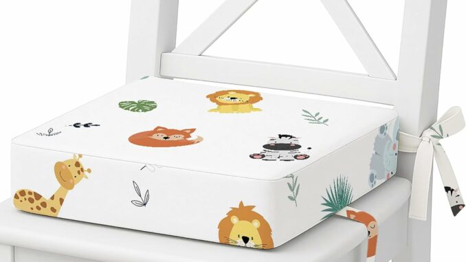 Cojin elevador para silla infantil para comer 32x32x8 cm – Alzador elevador para sillas de niños y