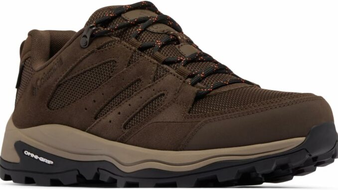 Columbia Redmond IV Low Zapatos Impermeables, Construidos para Resistir los Elementos, Malla