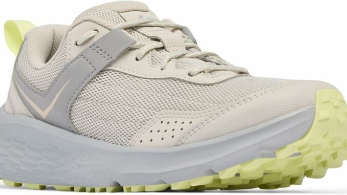 Columbia Vertisol Trail – Zapatos de Senderismo para Mujer, Cloud Grey Citron Haze, 39.5 EU