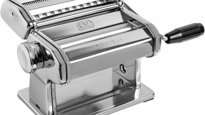 Compra Marcato Atlas 150, Máquina para Pasta, Acero Cromado, Ancho 150 cm, 3 Accesorios Incluidos