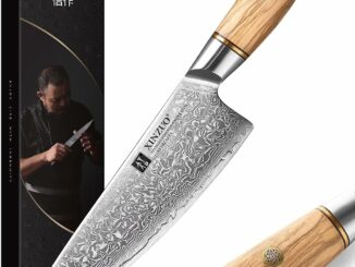 Compra XINZUO 21.2cm Cuchillo de Cocinero Acero en Polvo de Damasco de 73 Capas, Profesional