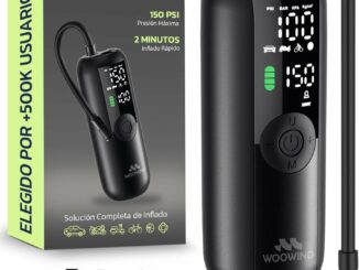 Compresor de Aire Portátil para Inflador Neumáticos Coche
