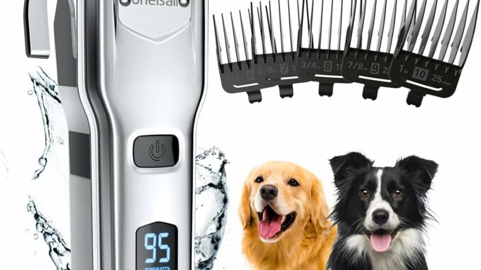 Cortapelo Inalámbrico 60 Min con 15 Peines
