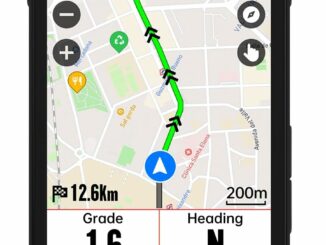 Cuentakilómetros Bicicleta GPS con Pantalla a Color