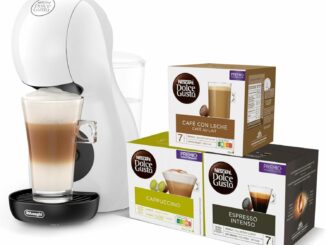 De'Longhi Nescafé Dolce Gusto Piccolo XS EDG110.WB, Cafetera Cápsulas, Incluye 3 Paquetes de
