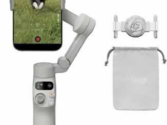DJI Osmo Mobile 7 Estabilizador para iPhone, Android, Trípode integrado, Ultraligero, Estabilizador