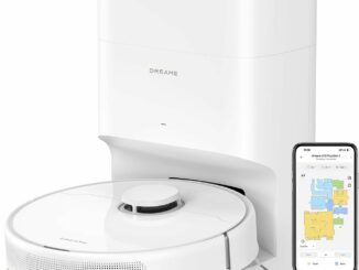 DREAME D10 Plus Gen 2 Robot Aspirador y Fregasuelos 2 en 1 con Base Autovaciado, 6.000Pa, LiDAR
