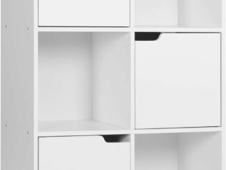 Estante Pared 4 Niveles Metal Blanco