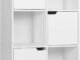 Estante Pared 4 Niveles Metal Blanco