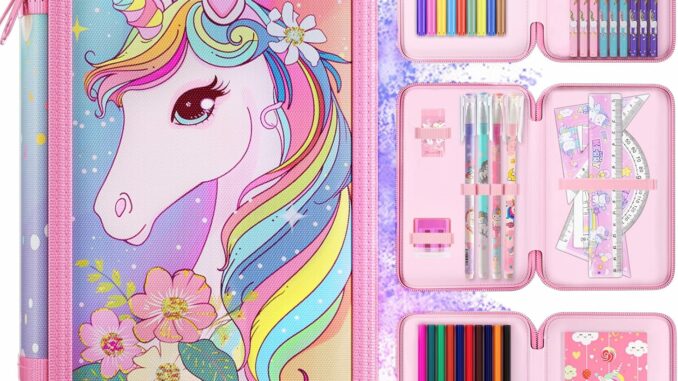 Estuche Escolar Niños Doble Cremallera