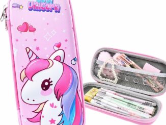 Estuche Escolar Niños Unicornio 3D