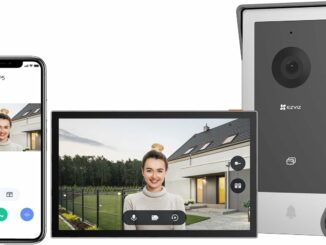 EZVIZ Videoportero WiFi Sistema de Intercomunicación 1080P, 7'' Monitor Táctil a