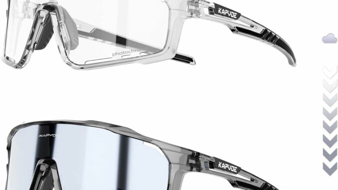 Gafas de Running Fotocromáticas con Lentes Intercambiables