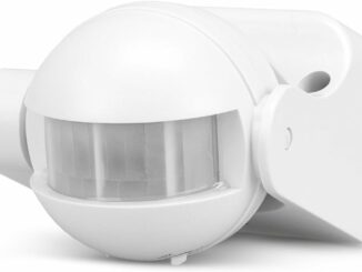 Garza – Detector de movimiento por infrarrojos orientable para interior y exterior, Protección